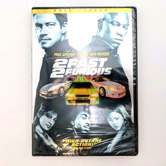 2 Fast 2 Furious Brand New Sealed DVD Universal 2003 Paul Walker Eva Mendes - Picture 1 of 2